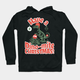 Christmas Dinosaur Hoodie